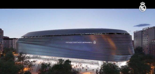 İşte Real Madrid'in 360 Derece Ekranla Kaplı Dijital Stadyumu!