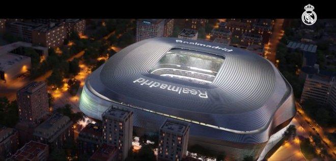 İşte Real Madrid'in 360 Derece Ekranla Kaplı Dijital Stadyumu!