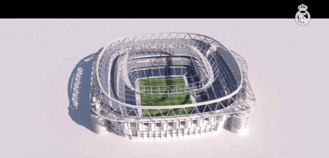 İşte Real Madrid'in 360 Derece Ekranla Kaplı Dijital Stadyumu!