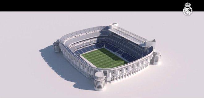 İşte Real Madrid'in 360 Derece Ekranla Kaplı Dijital Stadyumu!