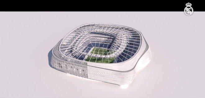 İşte Real Madrid'in 360 Derece Ekranla Kaplı Dijital Stadyumu!