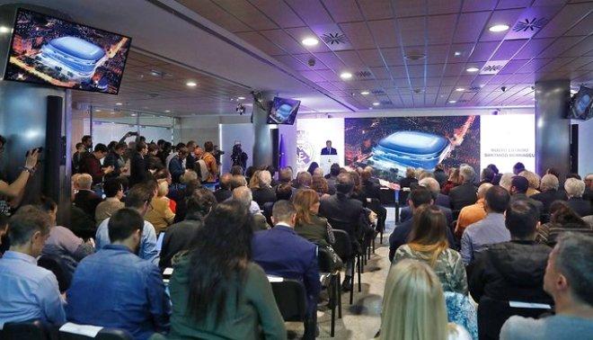 İşte Real Madrid'in 360 Derece Ekranla Kaplı Dijital Stadyumu!