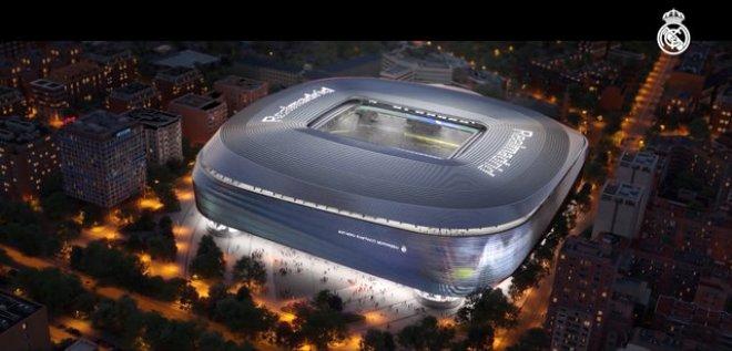 İşte Real Madrid'in 360 Derece Ekranla Kaplı Dijital Stadyumu!