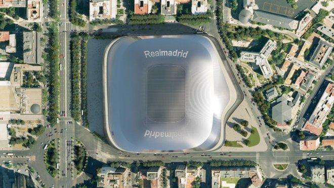 İşte Real Madrid'in 360 Derece Ekranla Kaplı Dijital Stadyumu!
