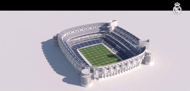 İşte Real Madrid'in 360 Derece Ekranla Kaplı Dijital Stadyumu!