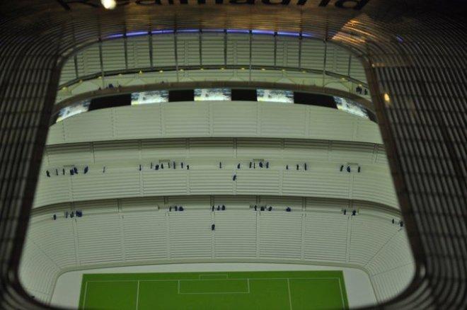 İşte Real Madrid'in 360 Derece Ekranla Kaplı Dijital Stadyumu!