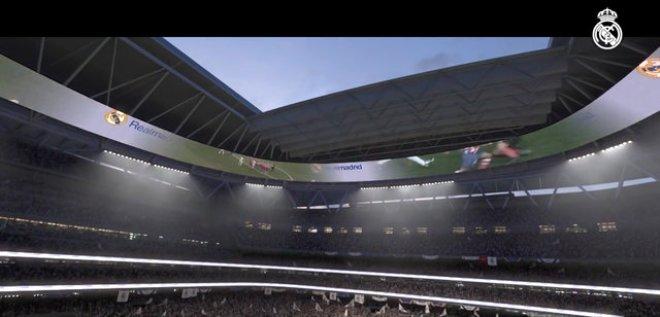 İşte Real Madrid'in 360 Derece Ekranla Kaplı Dijital Stadyumu!