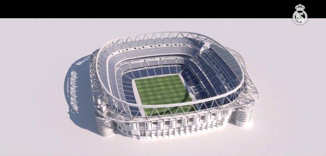 İşte Real Madrid'in 360 Derece Ekranla Kaplı Dijital Stadyumu!