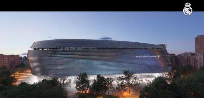 İşte Real Madrid'in 360 Derece Ekranla Kaplı Dijital Stadyumu!