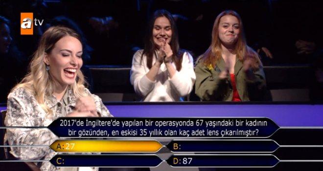 Kim Milyoner Olmak İster'e damgasını vurdu! Milyonluk soruya 1 kalmıştı