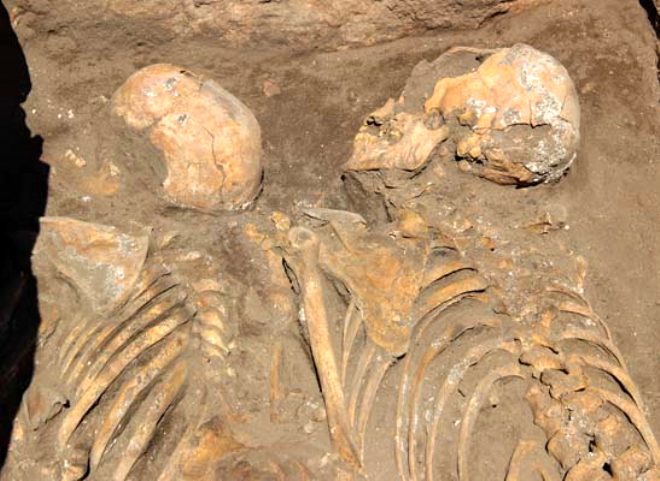 Eskişehir'de yapılan arkeolojik kazılarda 5 bin yıllık insan iskeletleri bulundu!
