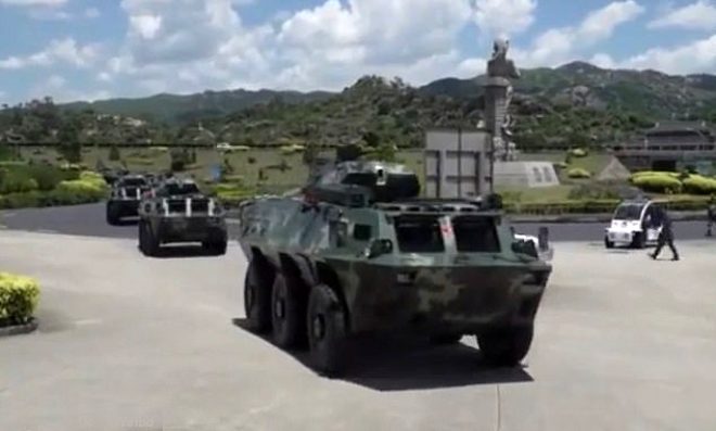 Çin ordusu harekete geçti! Hong Kong sınırına askeri sevkiyat yapıyor