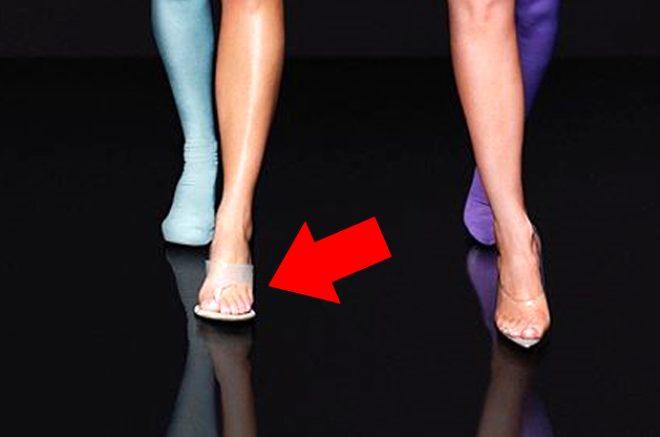 Kim Kardashian'ın 6 parmağı olduğunu gören şoke oluyor!