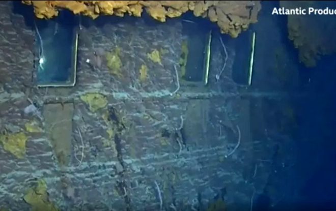 107 yıl önce batan Titanic'in son hali şoke ediyor! Resmen eridi