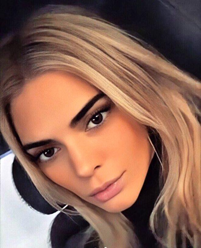 Esmer güzeli Kendall Jenner'ın bu halini unutun! Değişimi ile herkesi şoke etti