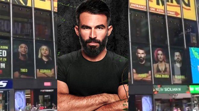 Mersin'den başlayıp ABD'ye uzanan başarı! Turabi'nin posterleri Times Meydanı'na asıldı