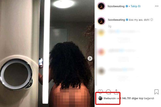 ABD'li şarkıcı Lizzo'nun çıplak banyo pozu olay yarattı! Kerem Bürsin iddialı paylaşıma kayıtsız kalamadı