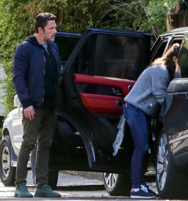 Ünlü oyuncu Ben Affleck, eski eşi Jennifer Garner'la sokak ortasında kavga etti!