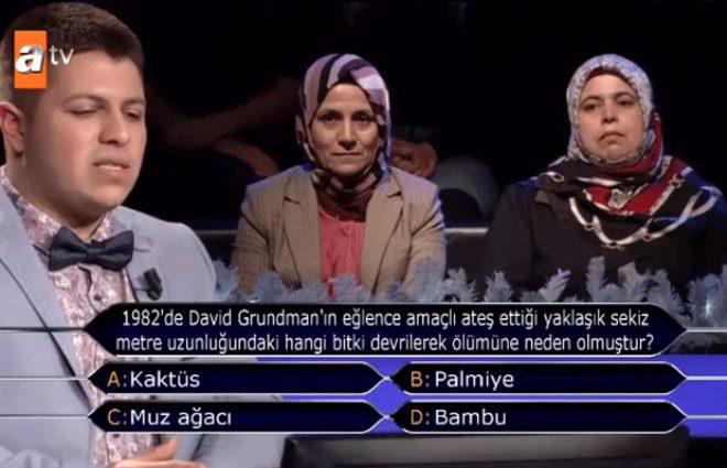 125 bin TL'li soru, Kim Milyoner Olmak İster izleyicisini ekrana kilitledi.