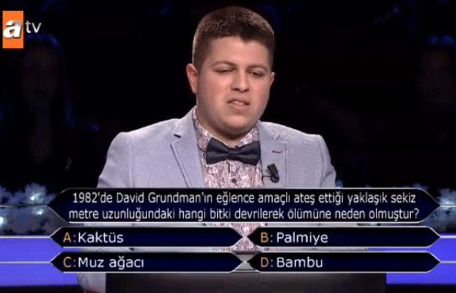 125 bin TL'li soru, Kim Milyoner Olmak İster izleyicisini ekrana kilitledi.