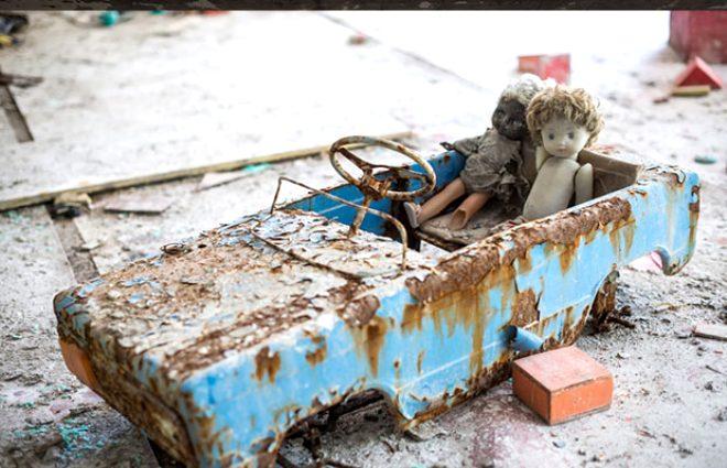 Çernobil faciası ile bir gecede boşaltılan hayalet şehir: Pripyat.