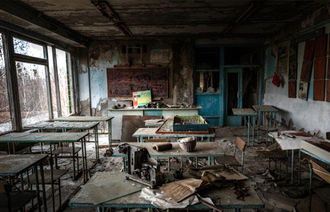 Çernobil faciası ile bir gecede boşaltılan hayalet şehir: Pripyat.