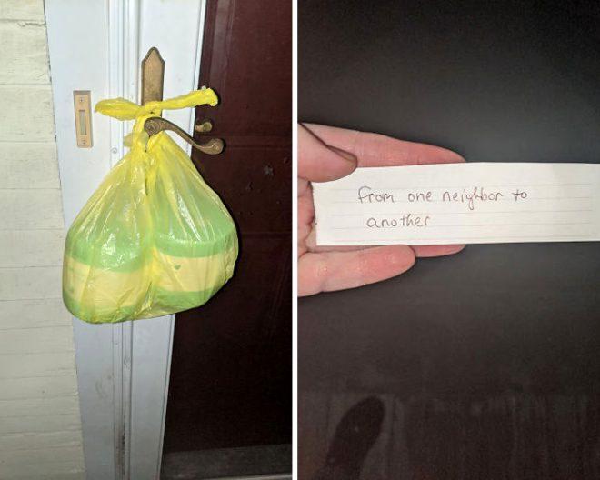 Dede ve torunun karantinadaki görüşmesi yüreklere dokundu! İşte koronavirüse rağmen güzel kalplerin varlığını gösteren 20 kare