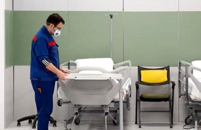 İran, dünyanın en büyük AVM'sini koronavirüs hastanesine çevirdi