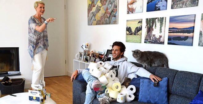Dünyaca ünlü müze, ünlülerin heykelleri ile 'Evde kal' mesajı verdi