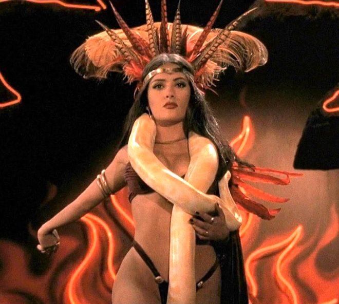 Salma Hayek – Yılan fobisi