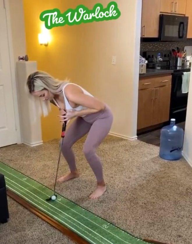 Golf dünyasının yürek hoplatan ikilisi Paige Spiranac ve Holly Sonders, yardım maçında karşı karşıya gelecek