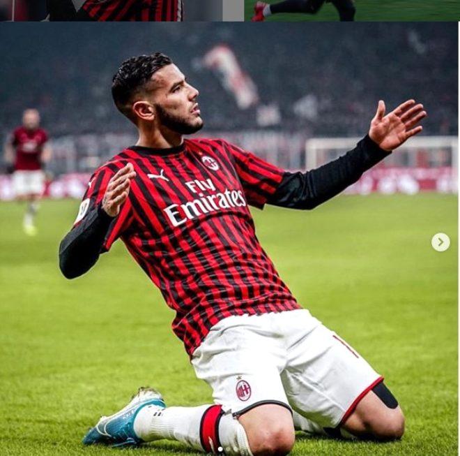 Beğenileri, aşkını ele verdi! Yıldız futbolcu Theo Hernandez gönlünü dövmeli güzele kaptırdı