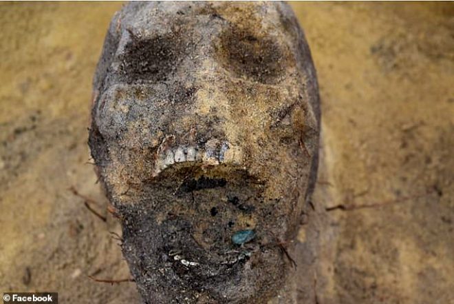 Bölge halkı şokta! Ağzında para bulunan onlarca çocuk iskeleti ortaya çıkarıldı