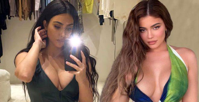 Kylie Jenner, eski halini paylaşan Kim Kardashian'a tepki gösterdi: Hemen sil bunu