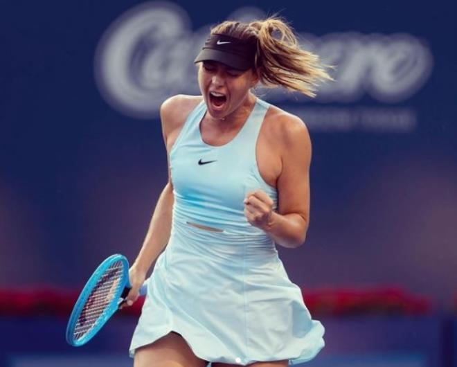 Güzelliğiyle büyüleyen Sharapova, hayranlarını üzen haberi sosyal medyadan verdi
