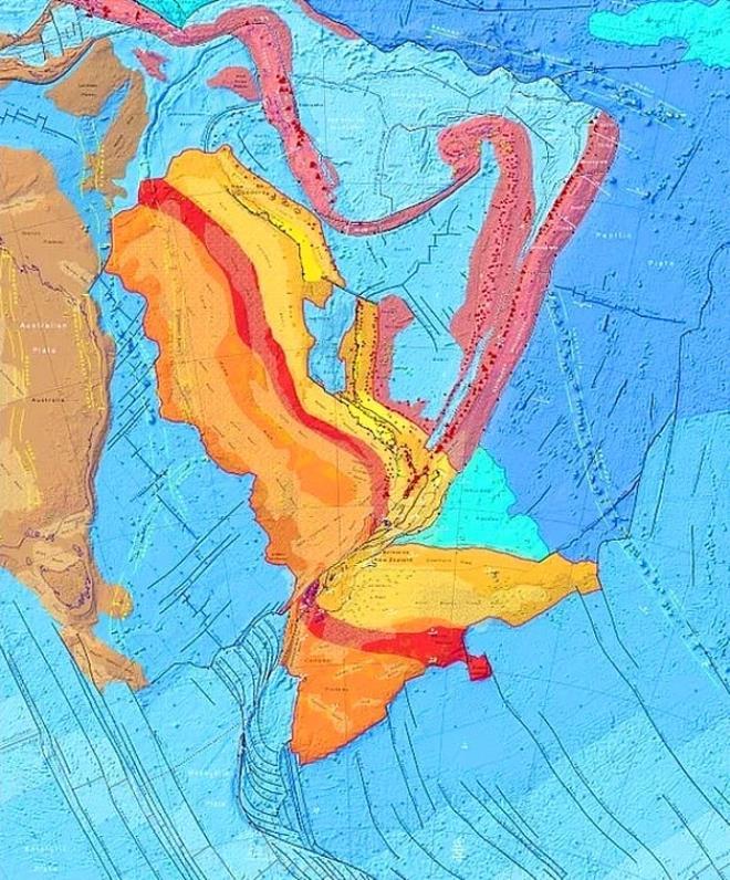 85 milyon yaşında! Dünyanın kayıp 8. kıtası Zelandiya'nın şekli gün yüzüne çıktı