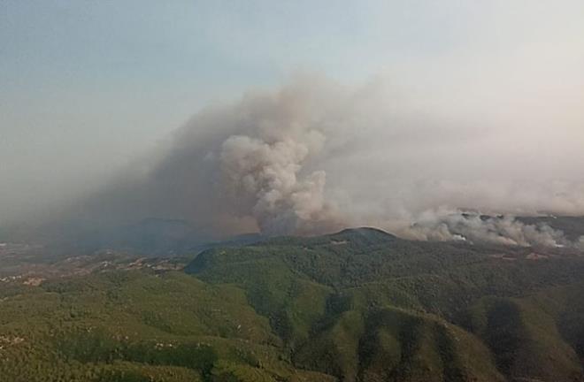 9 gün boyunca yanan Marmaris'ten geriye bu manzaralar kaldı