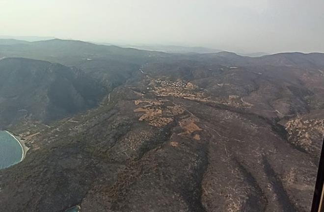 9 gün boyunca yanan Marmaris'ten geriye bu manzaralar kaldı