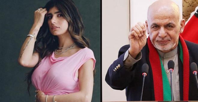 Eski yetişkin sinema yıldızı Mia Khalifa, Afganistan Lideri'nin İbiza'ya kaçtığını sav etti