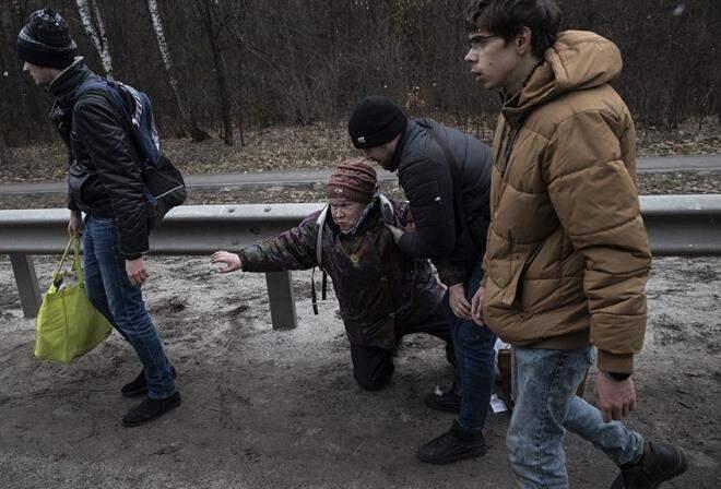 Bombardıman, yıkım ve kaçış! Hücumların amacı olan Ukrayna enkaza dönüştü