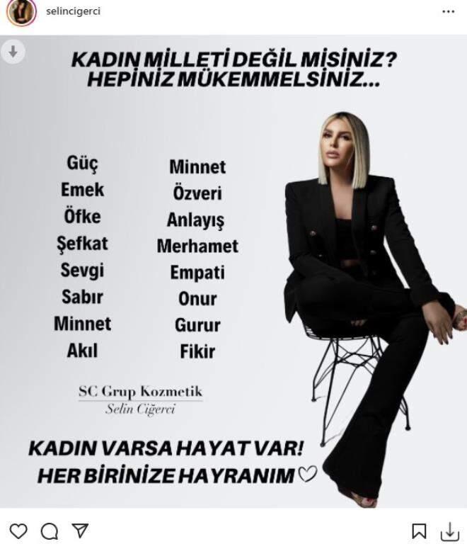 Ünlülerden 8 Mart Dünya Kadınlar Günü paylaşımları! Bir konuya dikkat çektiler - Resim 6