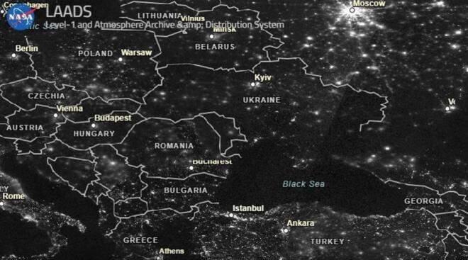 NASA paylaştı! İşte işgalin en çarpıcı imajı