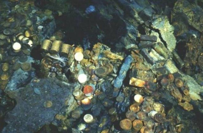Araştırmacılar da şaşkın! 165 yıl evvel 21 ton altınla batan gemiden mucize çıktı