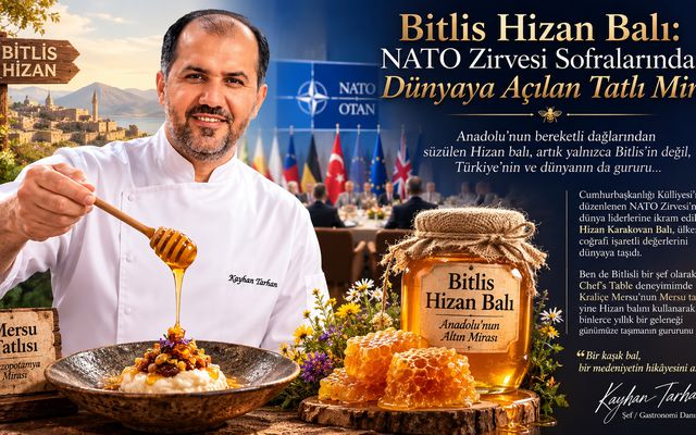 Kayhan Tarhan - Bitlis Hizan Balı: NATO Zirvesi Sofralarından Dünyaya Açılan Tatlı Miras - Haberler.com