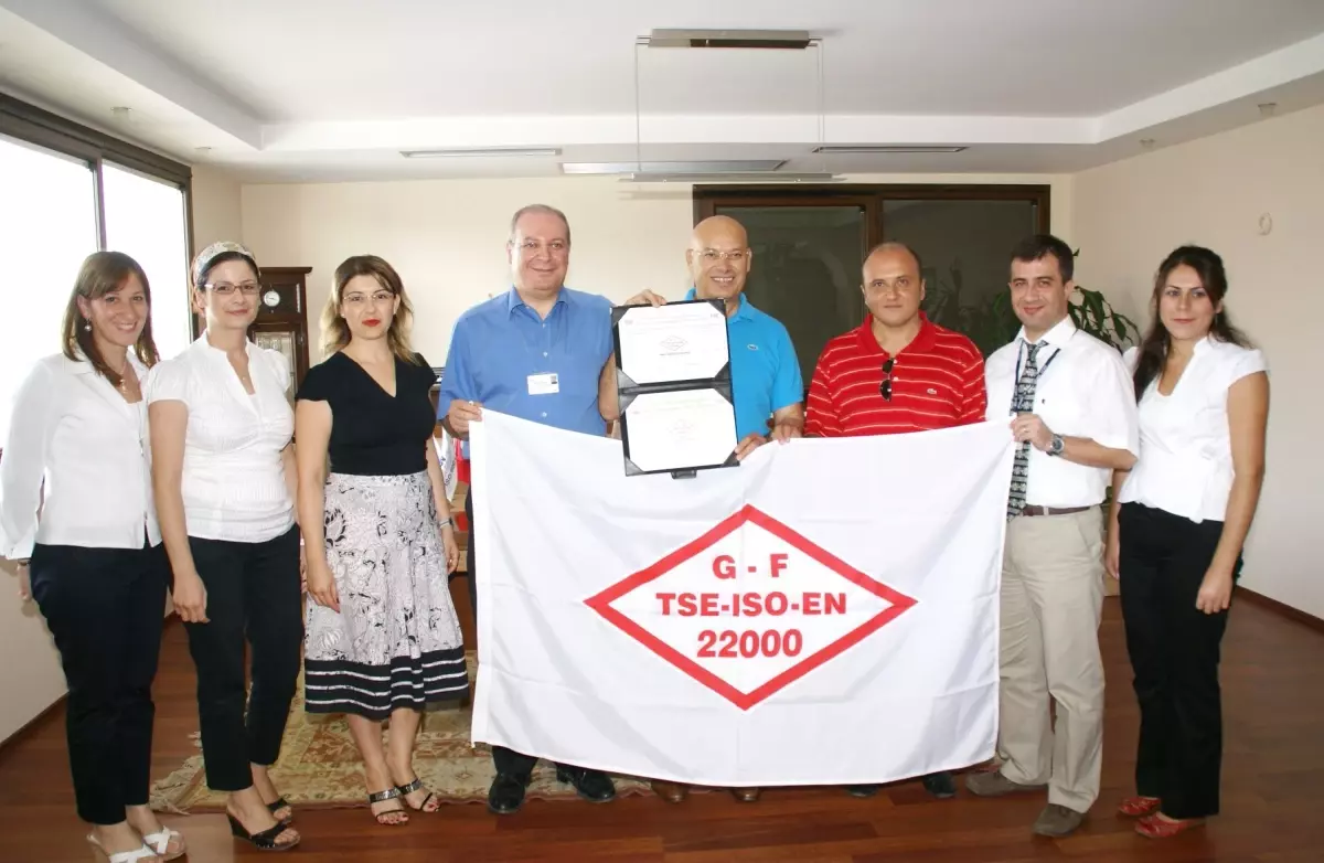 Kılıç Balıkçılık Türkiye'de İlk Kez Iso 22000 Belgesi Alan Şirket Oldu
