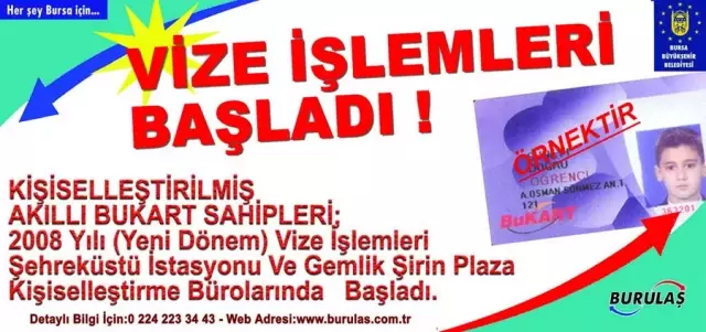 Bursakart Vize Basvurularinda Son Gun 31 Aralik Haberler