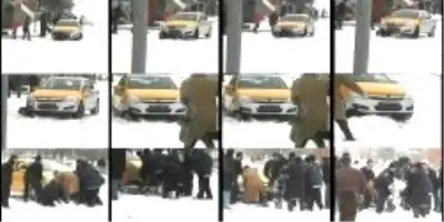Kadın ve Bebeği Otomobilin Altında Kaldı Kadın ve Bebeği Otomobilin Altında Kaldı