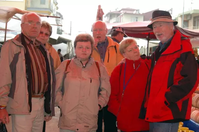 Yaşlı Alman ve İskandinav turistler ev kirası ile Side�de 2 ay tatil