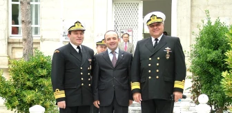 Sahil Güvenlik Komutanı Tümamiral Erenoğlu Marmara Adası'nda