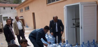 Kılıçlar Belediyesi İçme Suyu Dolum Tesisi Hizmete Girdi
